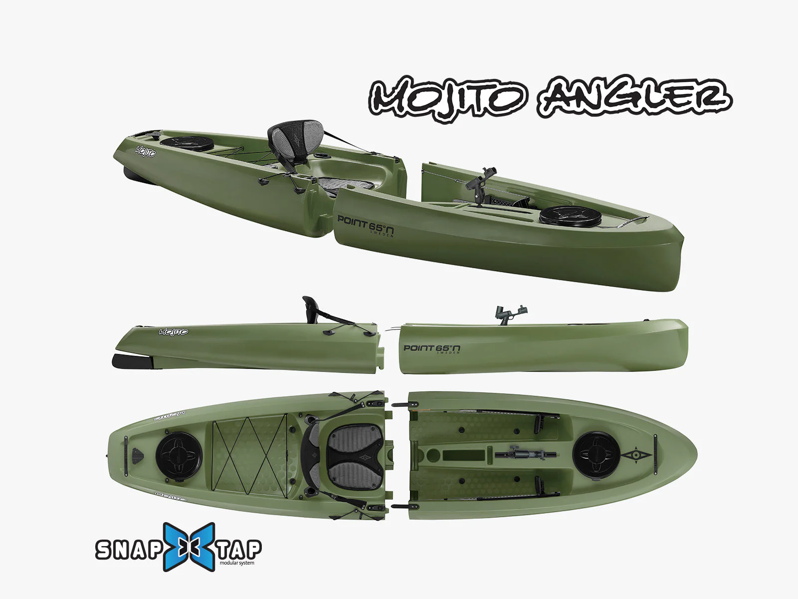 Mojito Angler Modular Fishing Kayak - Image 5