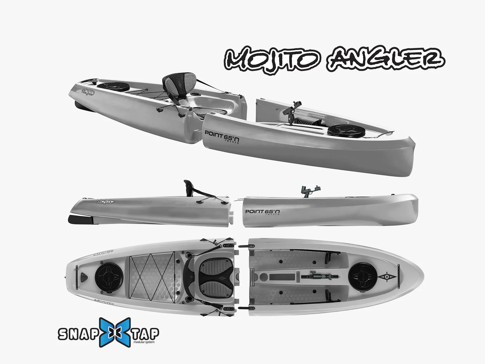 Mojito Angler Modular Fishing Kayak - Image 6